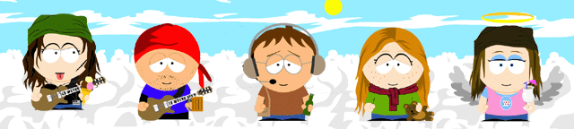 the southpark band